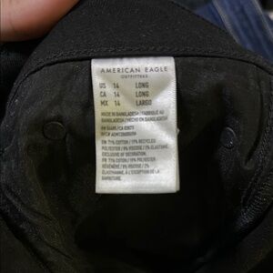 American Eagle Black Pants